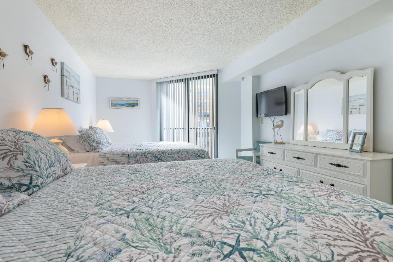 Ocean View With A Beachfront Pool At Ocean Trillium Condo ~ 403 New Smyrna Beach Bagian luar foto
