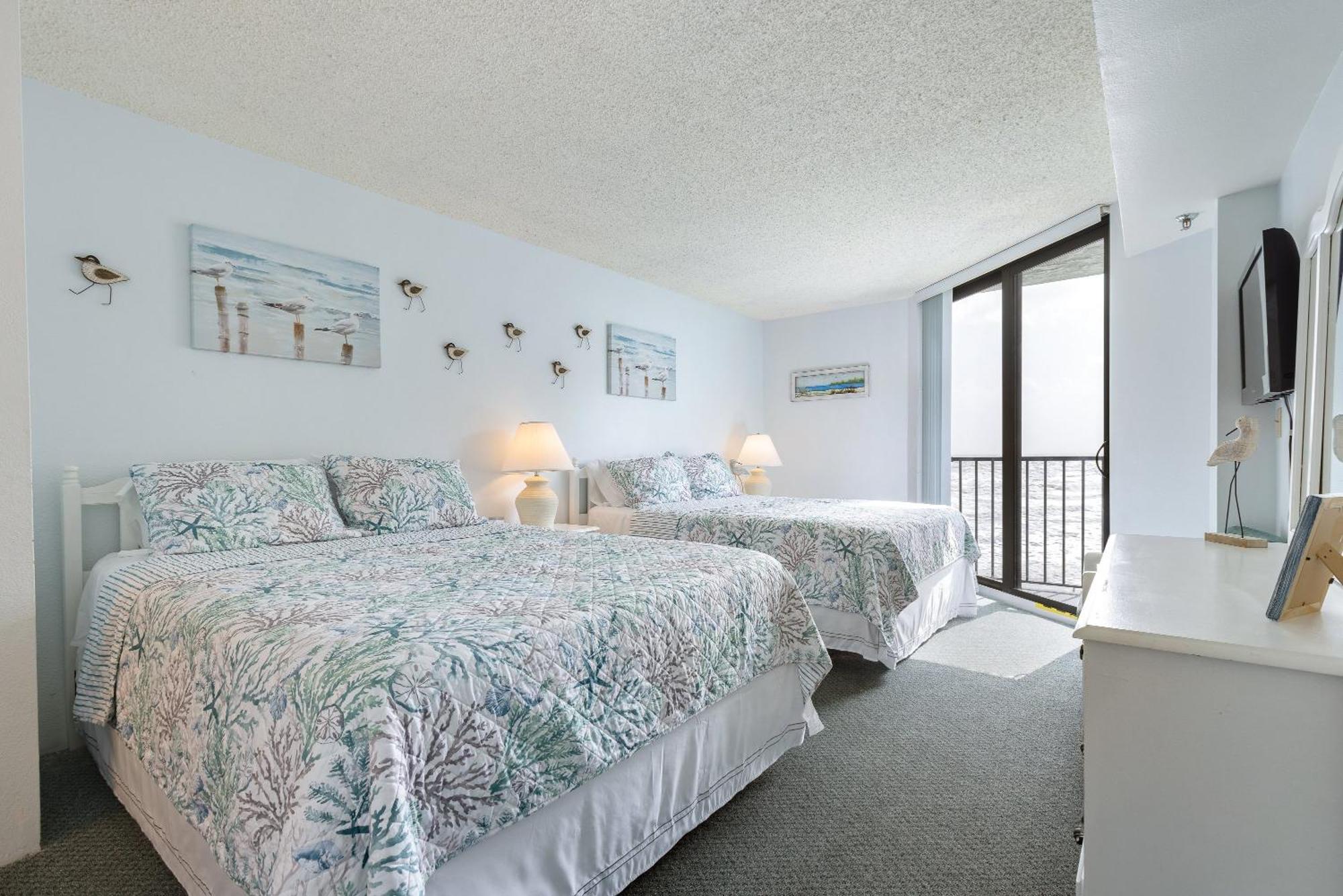 Ocean View With A Beachfront Pool At Ocean Trillium Condo ~ 403 New Smyrna Beach Bagian luar foto